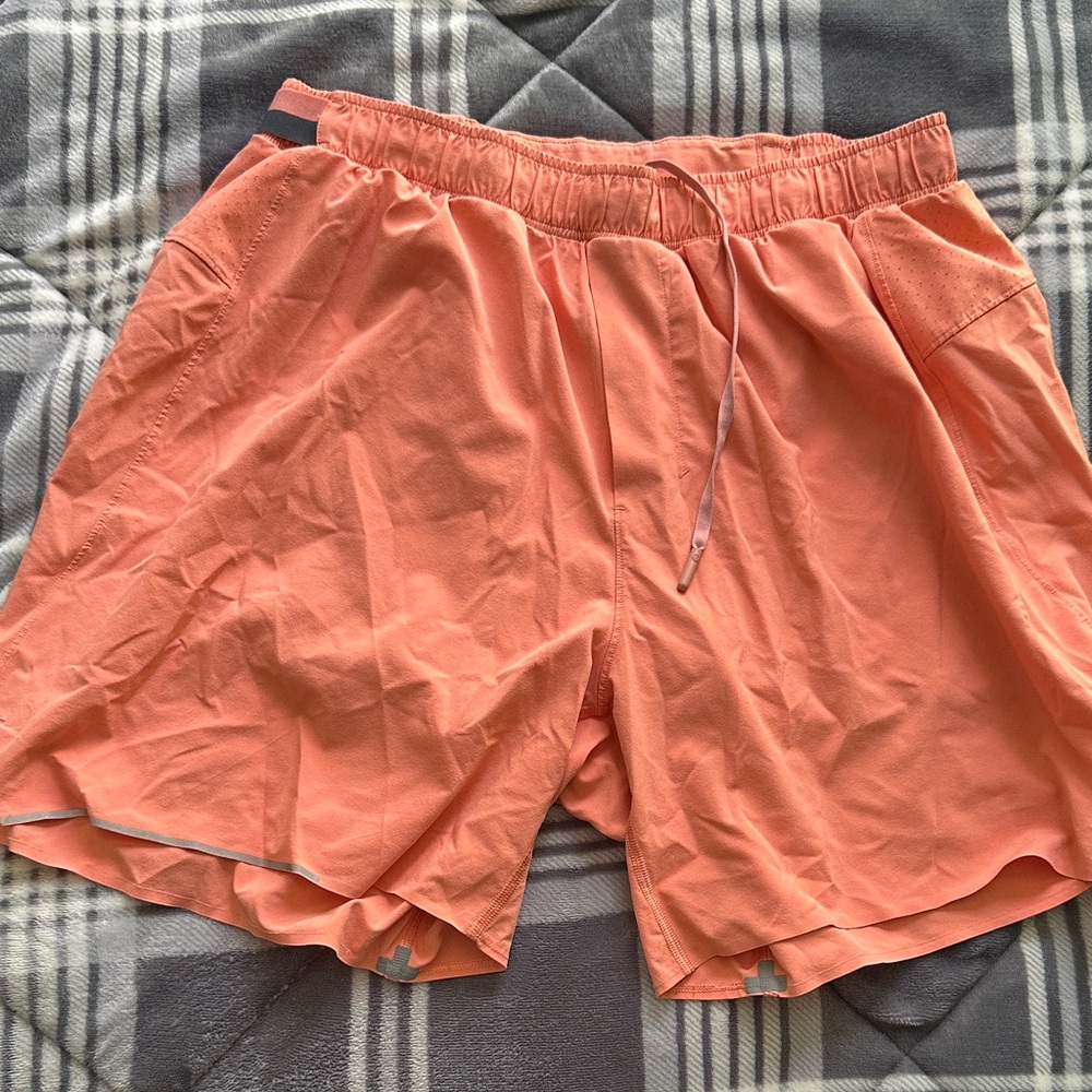 Lululemon Coral Running Shorts
